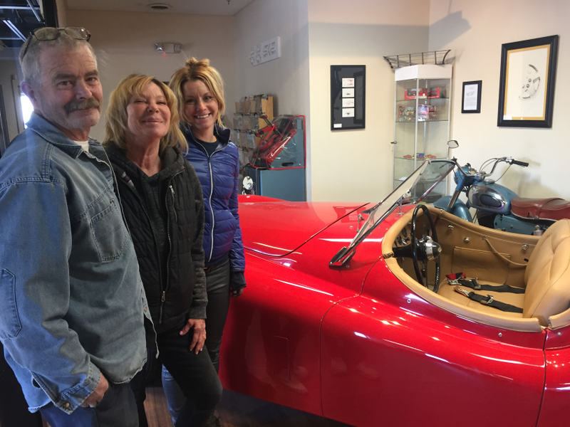 Dave, Kris, and Jenni Helms.